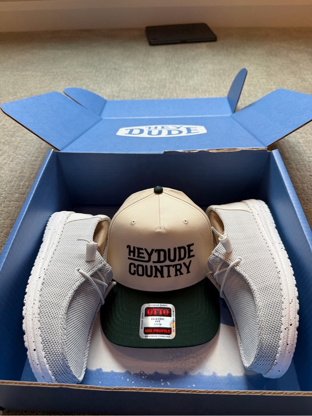 Hey Dude White Wendy SE Stretch Sox Shoes